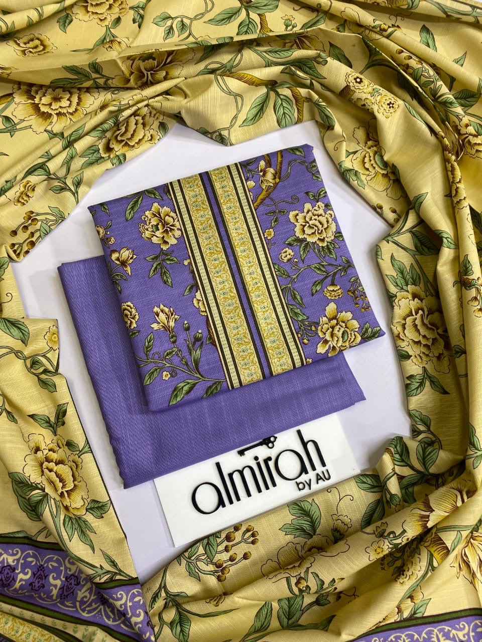 *Original Almirah 3pc**NEW DESIGN khaddar*