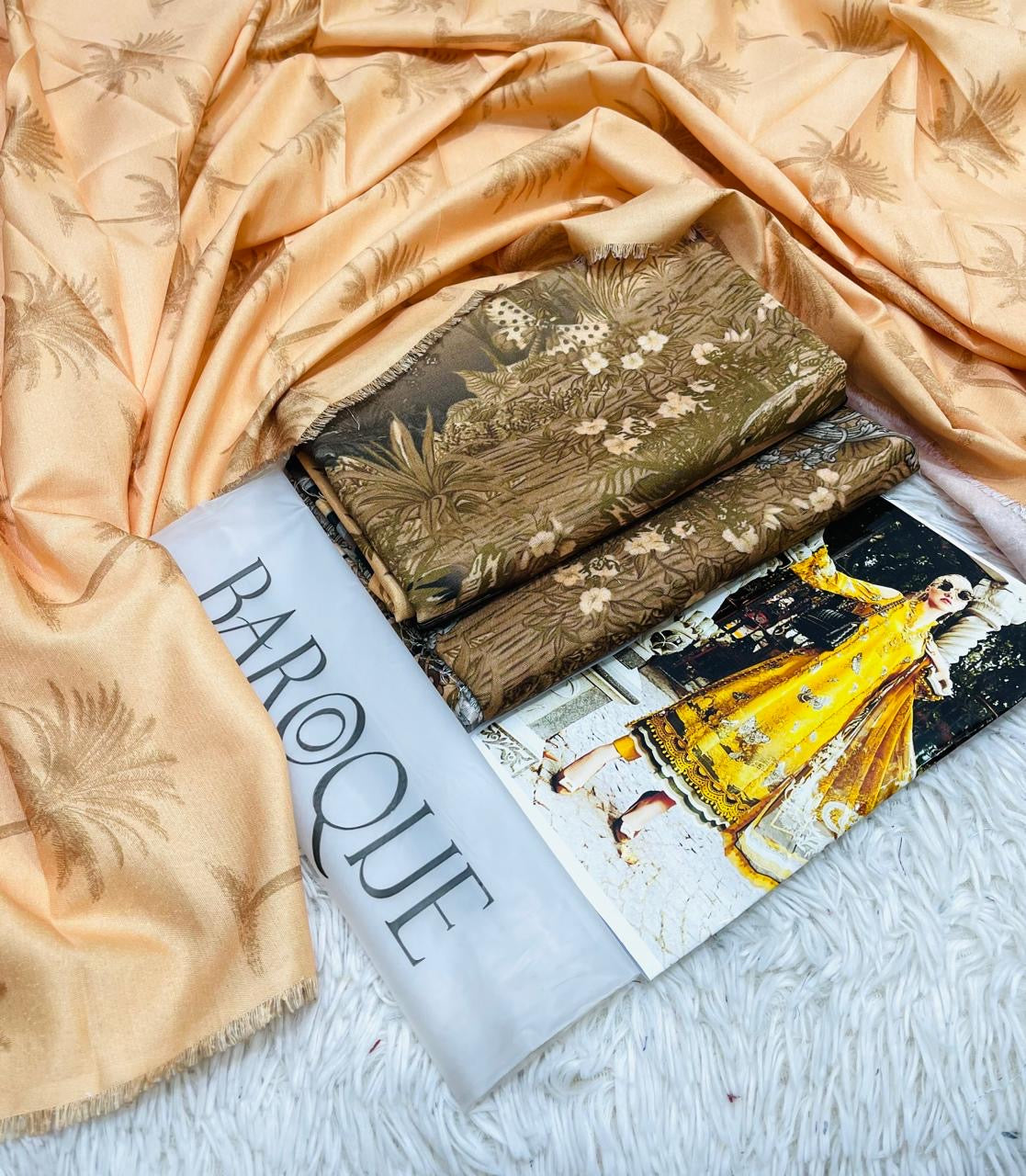 Original Almirah 3pc NEW DESIGN khaddar