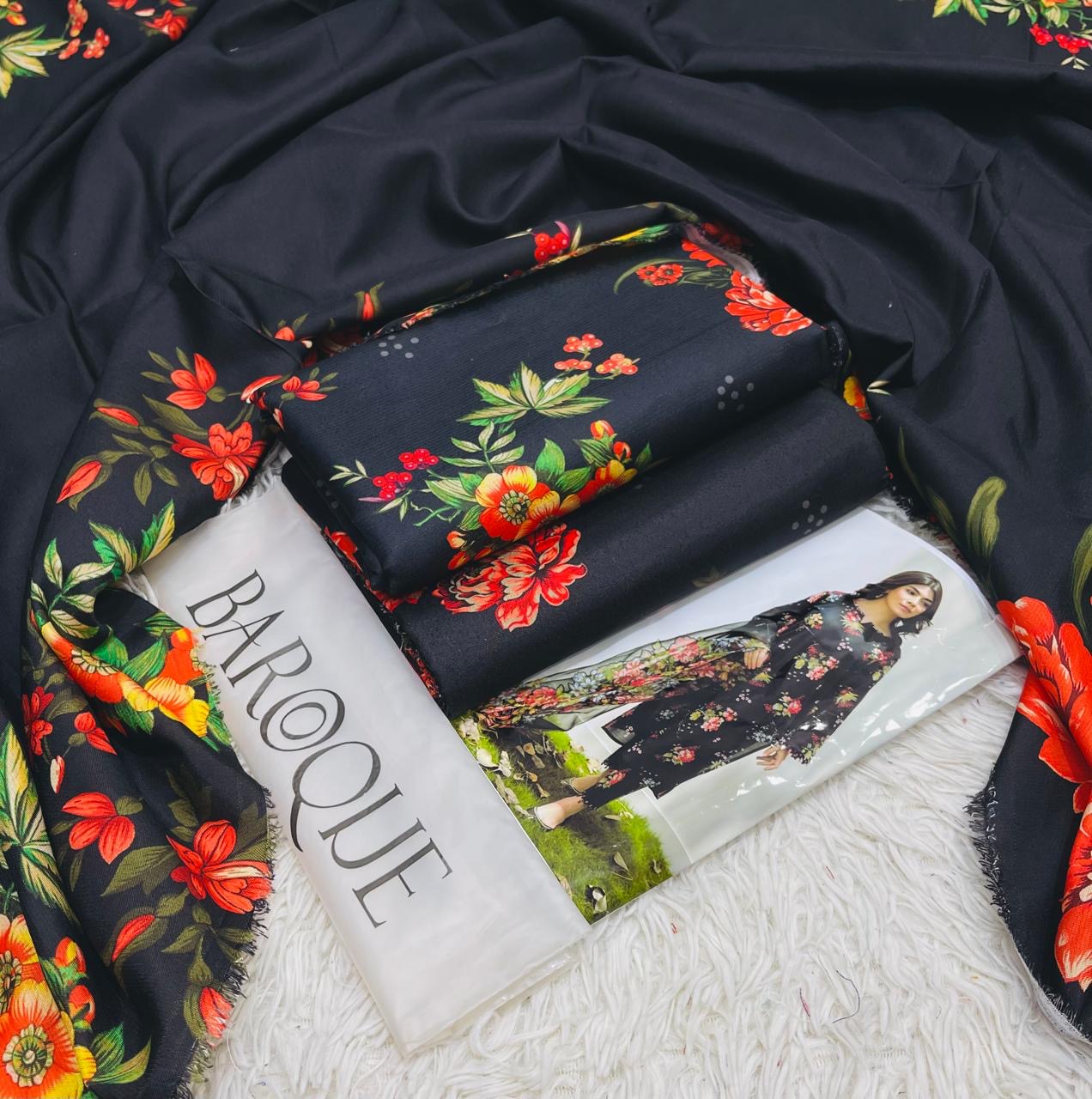 Original Almirah 3pc NEW DESIGN khaddar