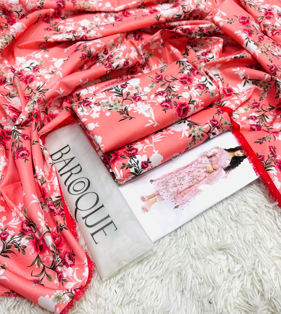 Original Almirah 3pc NEW DESIGN khaddar