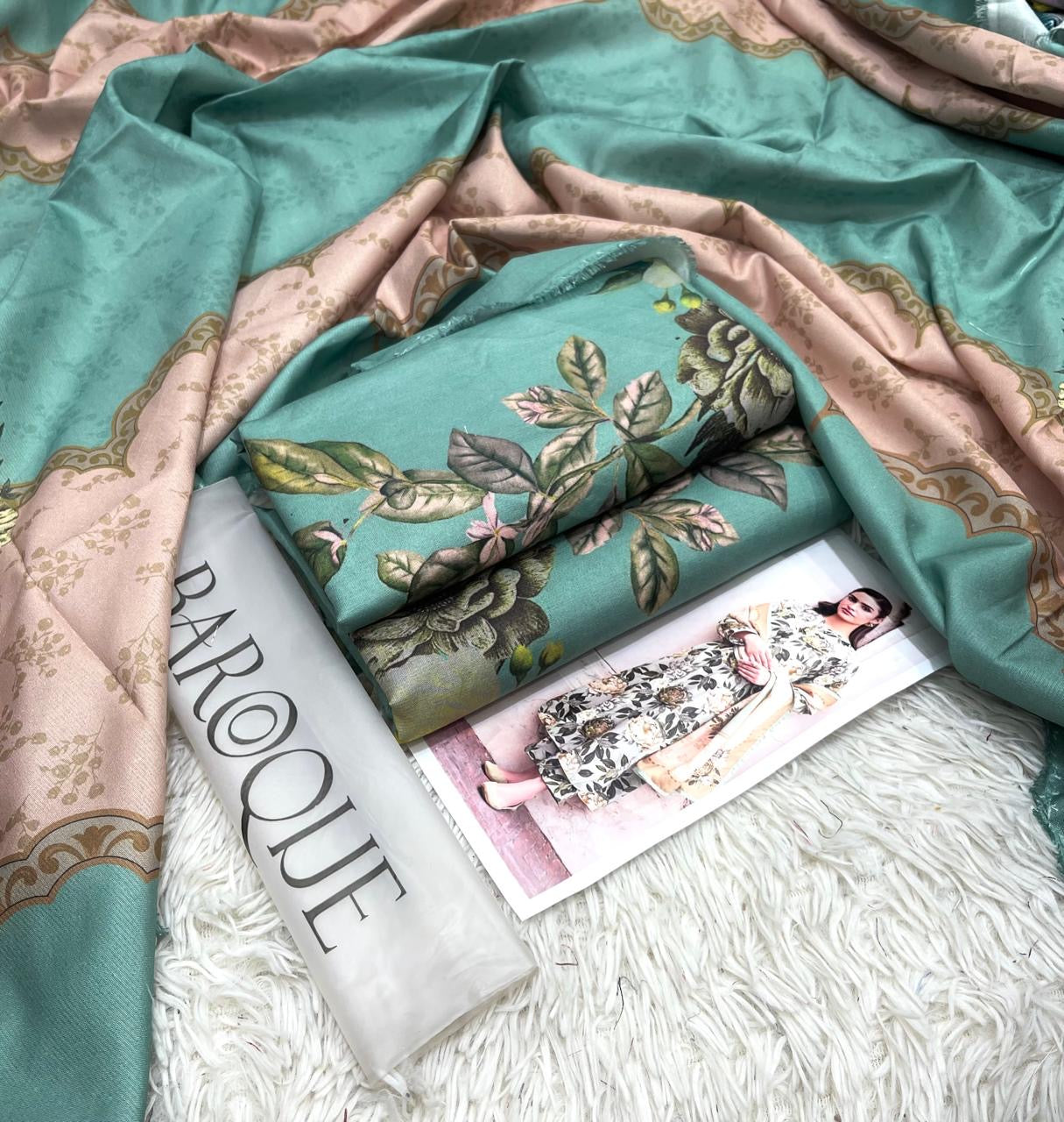 Original Almirah 3pc NEW DESIGN khaddar