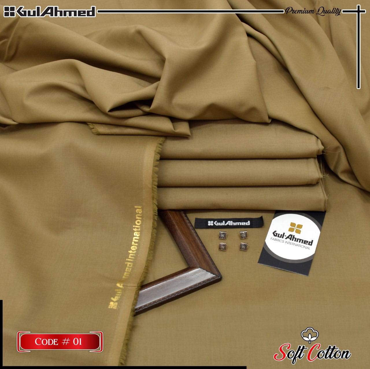 Gul Ahmad Summer Executive Soft Cotton 100% Original